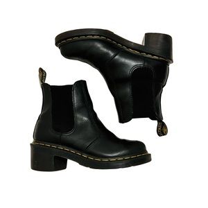 Dr. Martens Cadence Chelsea Boot Black Heel Women’s 6